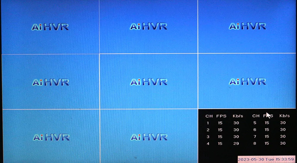 Câmera de segurança híbrida DVR CCTV, áudio sobre coaxial para 5MP, 12.5Fps, 1080p, 720p, TVI, CVI, CVBS, IP, Onvif Cam, 4 canais, 8 canais, 5M-N