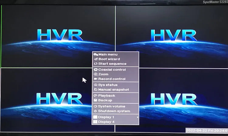 Câmera de segurança híbrida DVR CCTV, áudio sobre coaxial para 5MP, 12.5Fps, 1080p, 720p, TVI, CVI, CVBS, IP, Onvif Cam, 4 canais, 8 canais, 5M-N