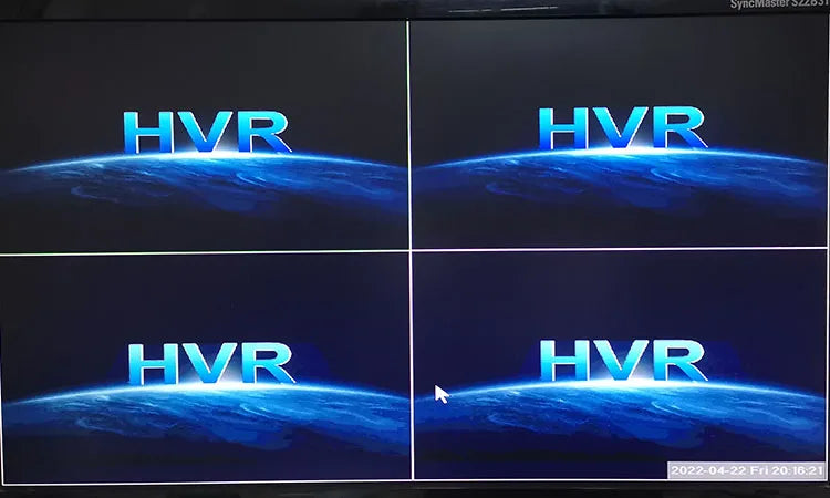 Câmera de segurança híbrida DVR CCTV, áudio sobre coaxial para 5MP, 12.5Fps, 1080p, 720p, TVI, CVI, CVBS, IP, Onvif Cam, 4 canais, 8 canais, 5M-N