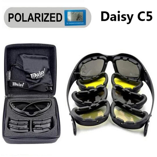 Desert-Unisex UV Protection Sunglasses, 4 Lentes, Óculos de Proteção, Esportes, Caça, Exterior, Caminhada, Óculos Táticos